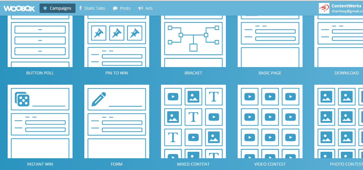 Content Marketing Tools - Woobox