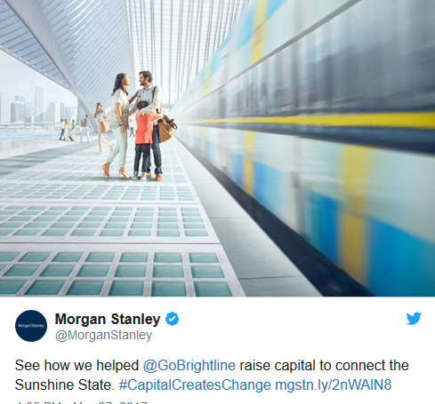 Brands Running Social Media Campaigns - Morgan Stanley