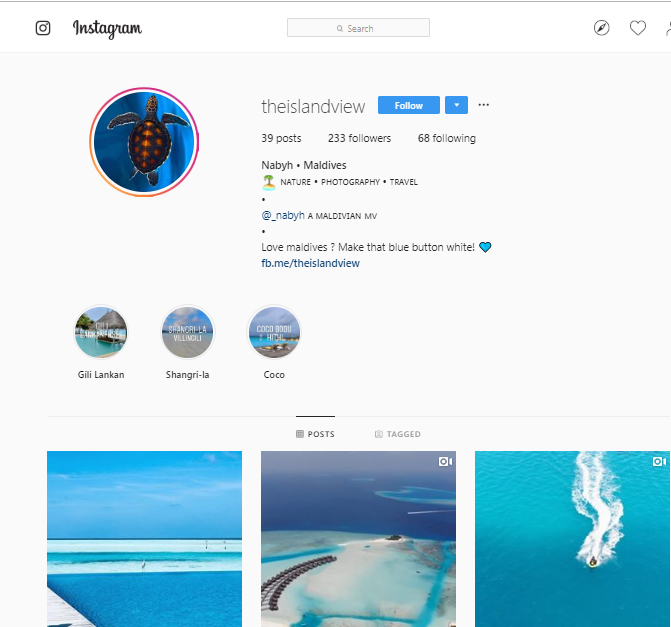 Instagram Marketing Campaign - Boomerang - The Island View