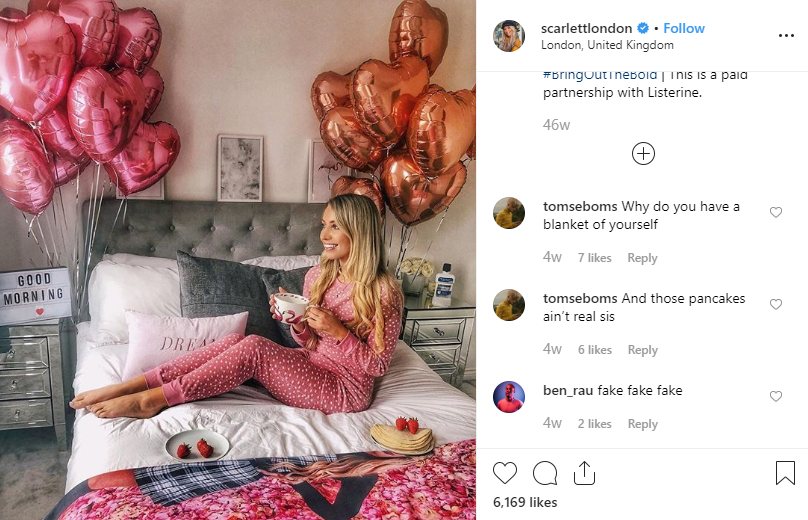 Influencer Marketing - Scarlett Dixon - Scarlett London