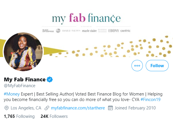 Finance Influencers - Tonya Rapley