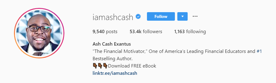 Finance Influencers - Ash Exantus