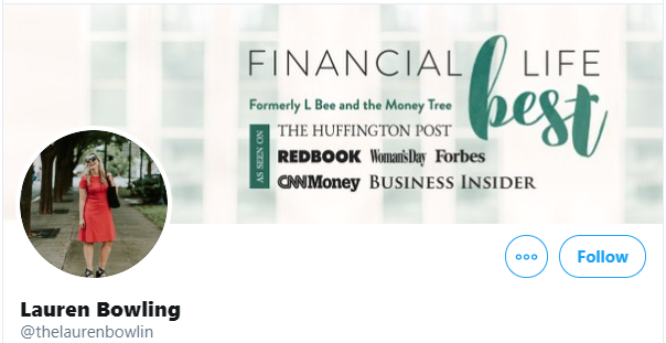 Finance Influencers - Lauren Bowling