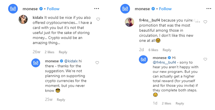 Challenger bank Monese promotes financial freedom on social media