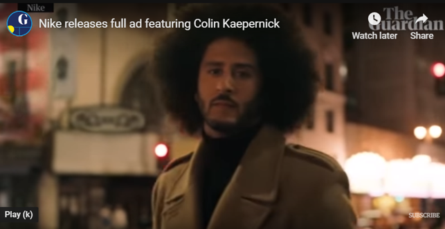 Brand Storytelling - Nike - NFL - Colin Kaepernick