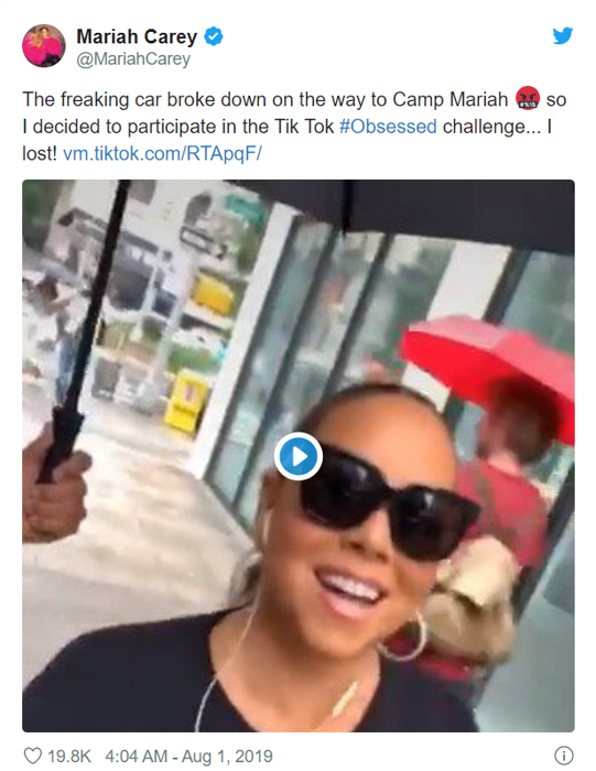 Mariah Carey TikTok marketing