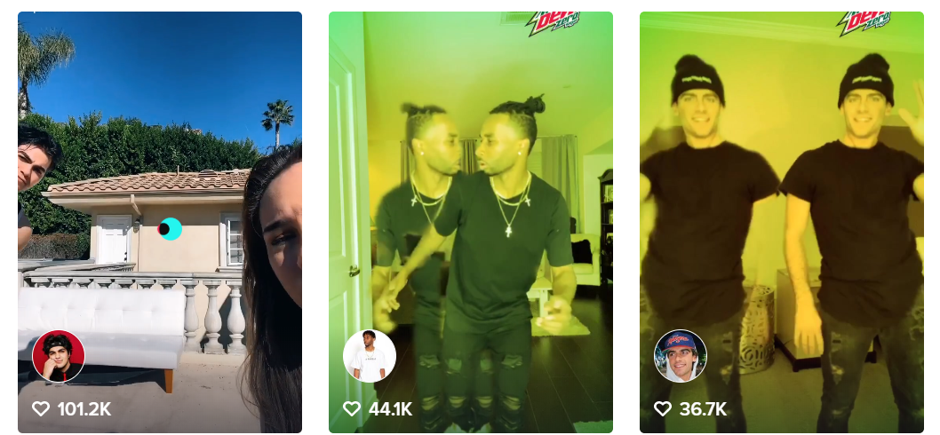 MTN DEW’s Super Bowl for its Zero Sugar drink in TikTok marketing