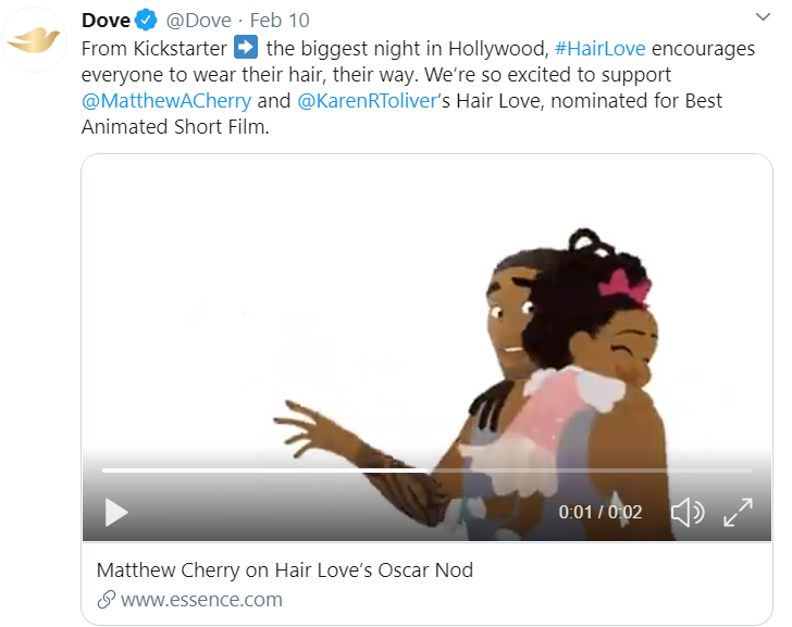 Dove uses social media video to increase engagement 