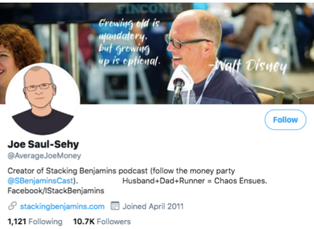 Finance Influencers - Joe Saul-Sehy