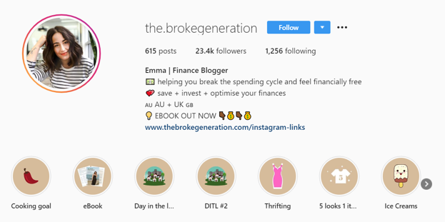 Finance Influencers - Emma Edwards