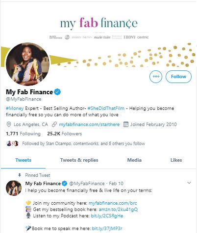 Finance Influencers - Tonya Rapley