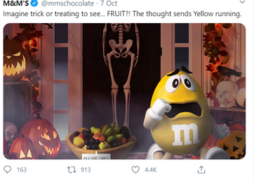 M&M's Colorful Campaign Encourages Everybody To Take Part This Halloween