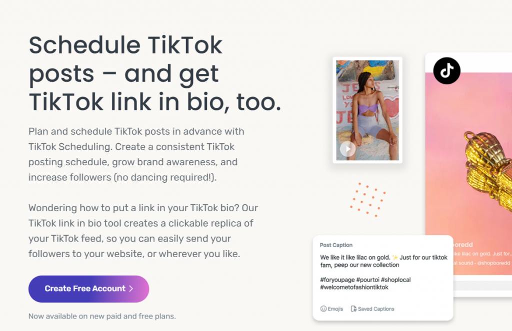 TikTok Marketing - Scheduling