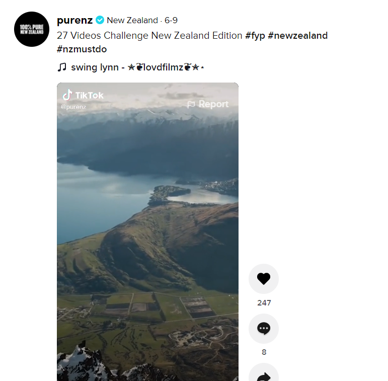 Tourism Marketing Strategies - TikTok