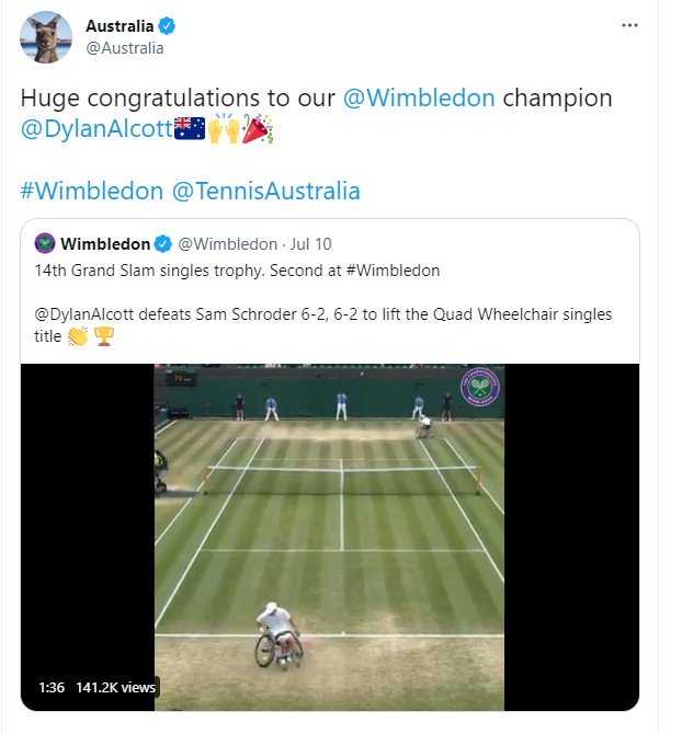 Tourism Marketing Strategies - Australia promotes Wimbledon 